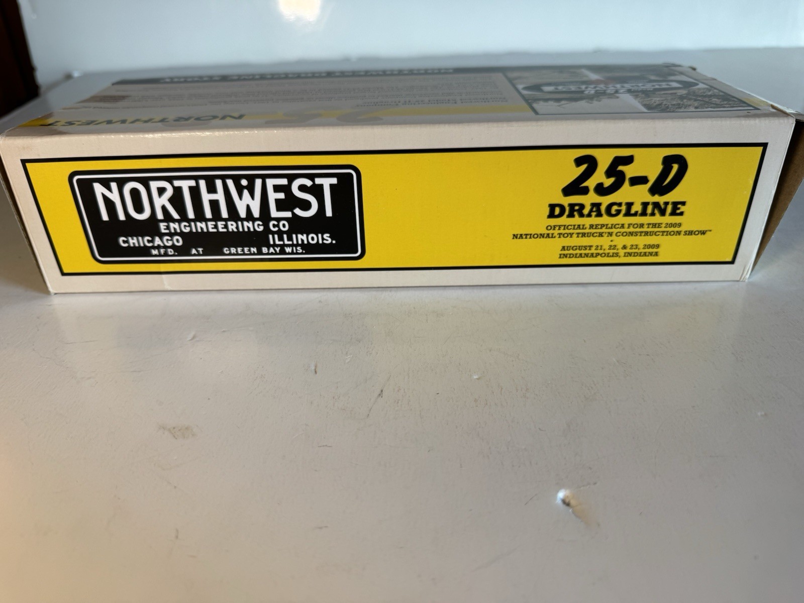 SpecCast 1:50 scale North West 25-D Crawler Dragline w/Box