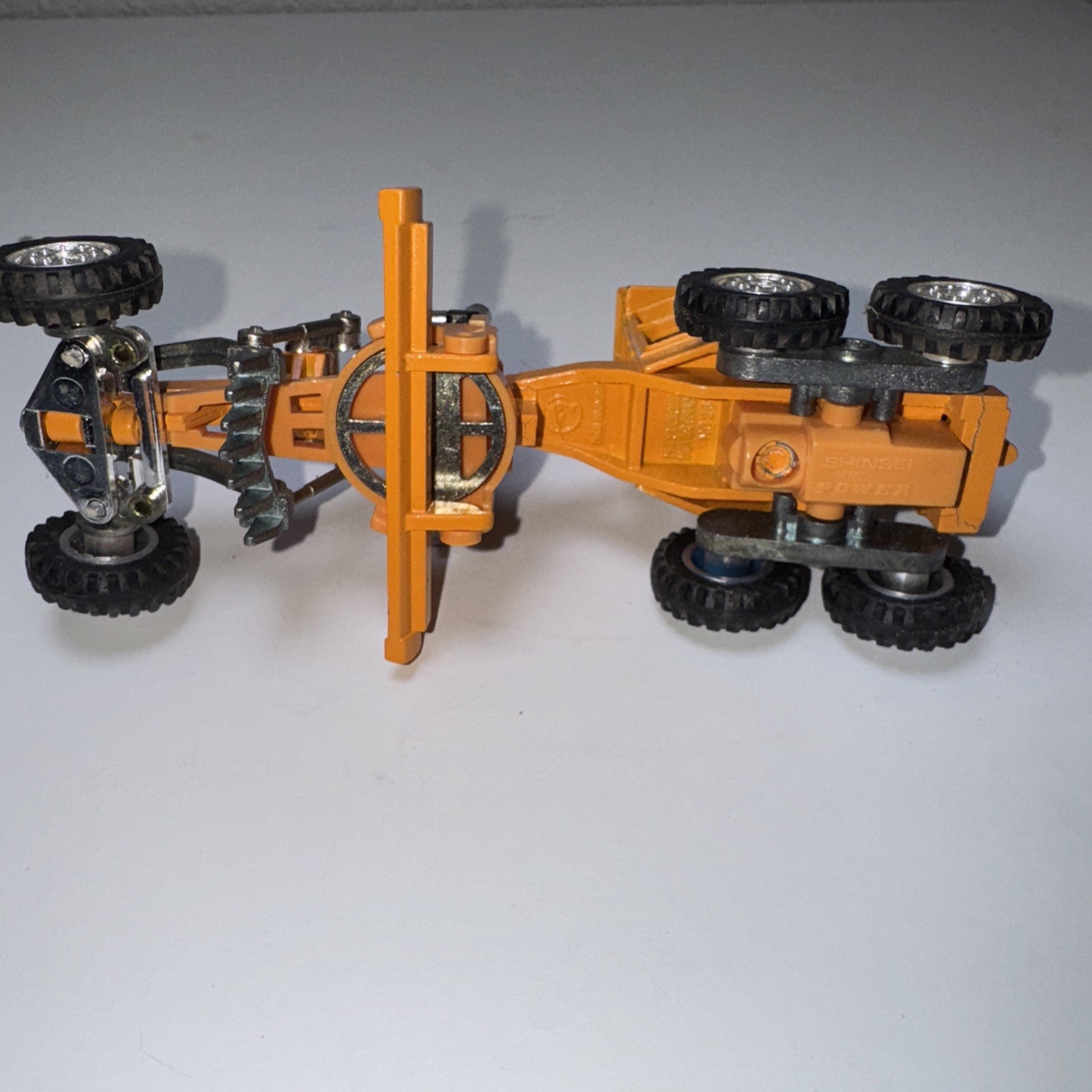 1978 Shinsei Mini Power 1/68 Mitsubishi Hydraulic Motor Grader No. 26