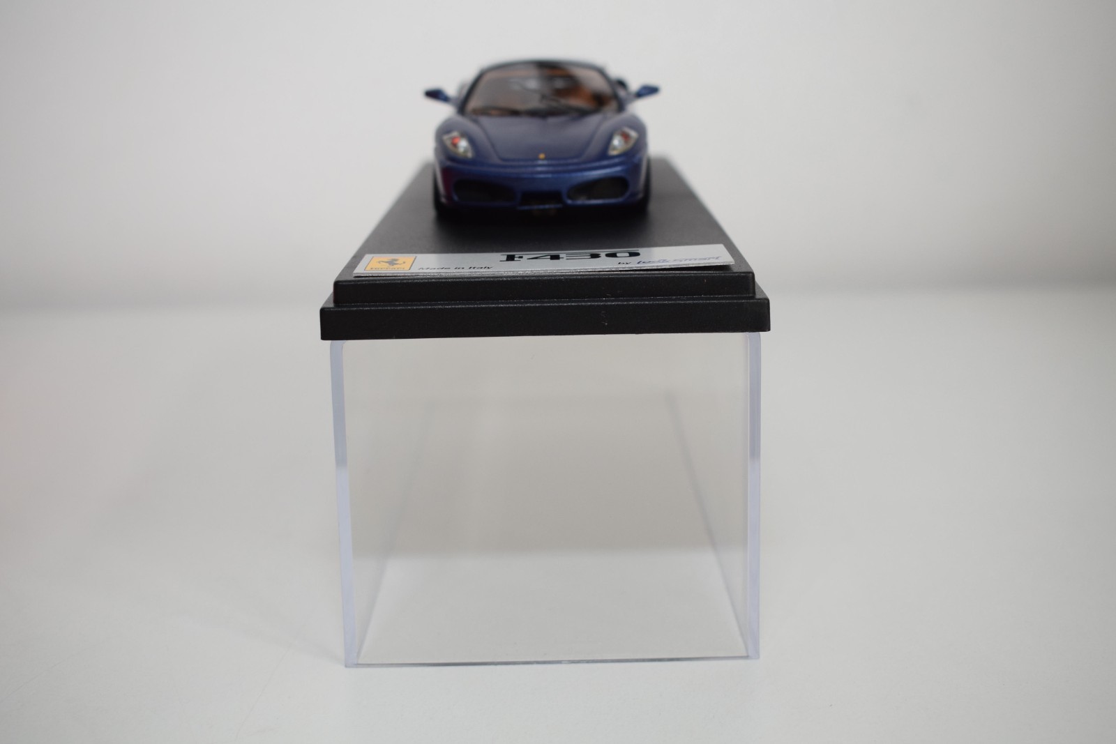 C10 1:43 LOOKSMART LS112C LS112 C FERRARI F430 MET. BLUE MIB RARE