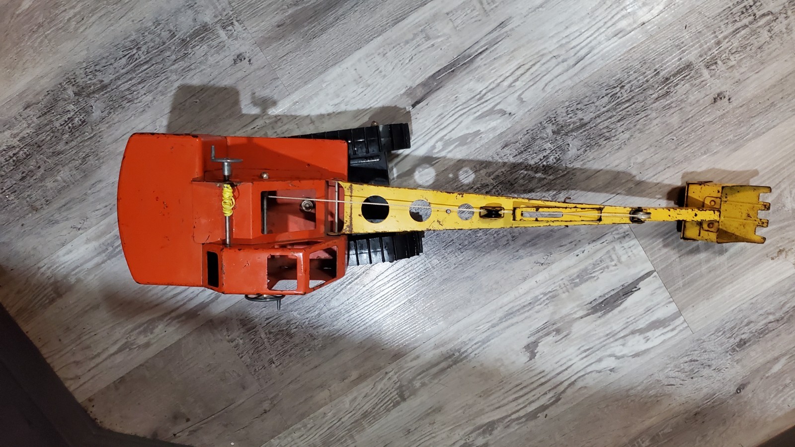 T-17 Vintage 60’s Pressed Steel Nylint Big Dig Power Digger Vehicle