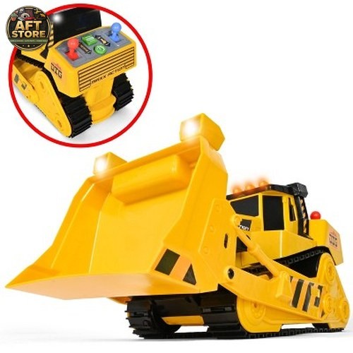 Maxx Action Bull Dozer Toy Vehicle – 16 inch with Lights & Sounds