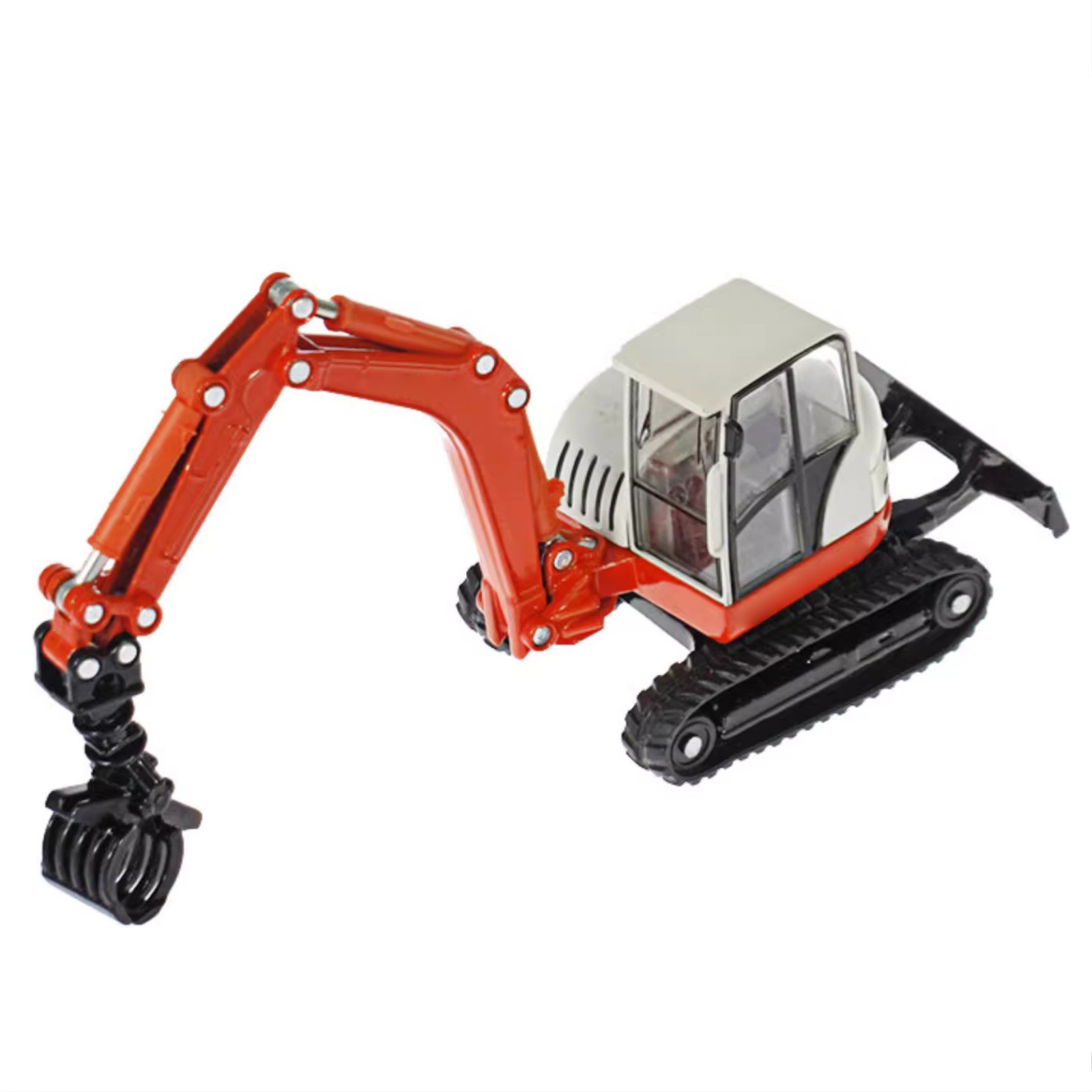 17cm 1/50 Tracked Wood Grabbers Heavy Construction Vehicle Model Souvenir Gift
