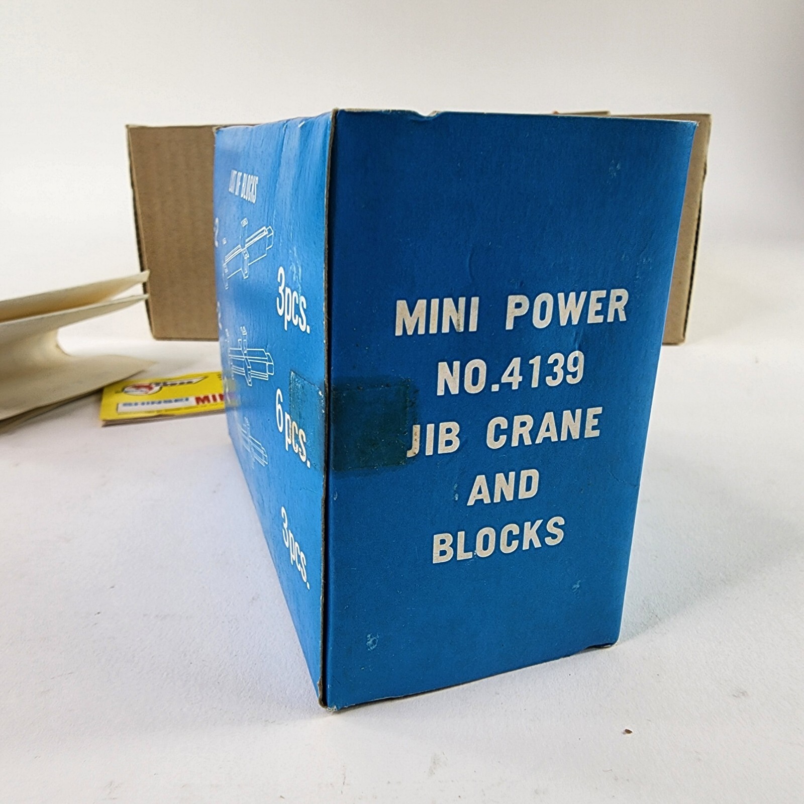 Shinsei Mini Power JIB CRANE 4139 Diecast Kit ORIGINAL COMPLETE RARE NOS NEW