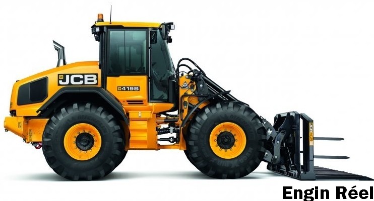 BRITAINS – JCB 419S Loader – 1/32 – BRI43223