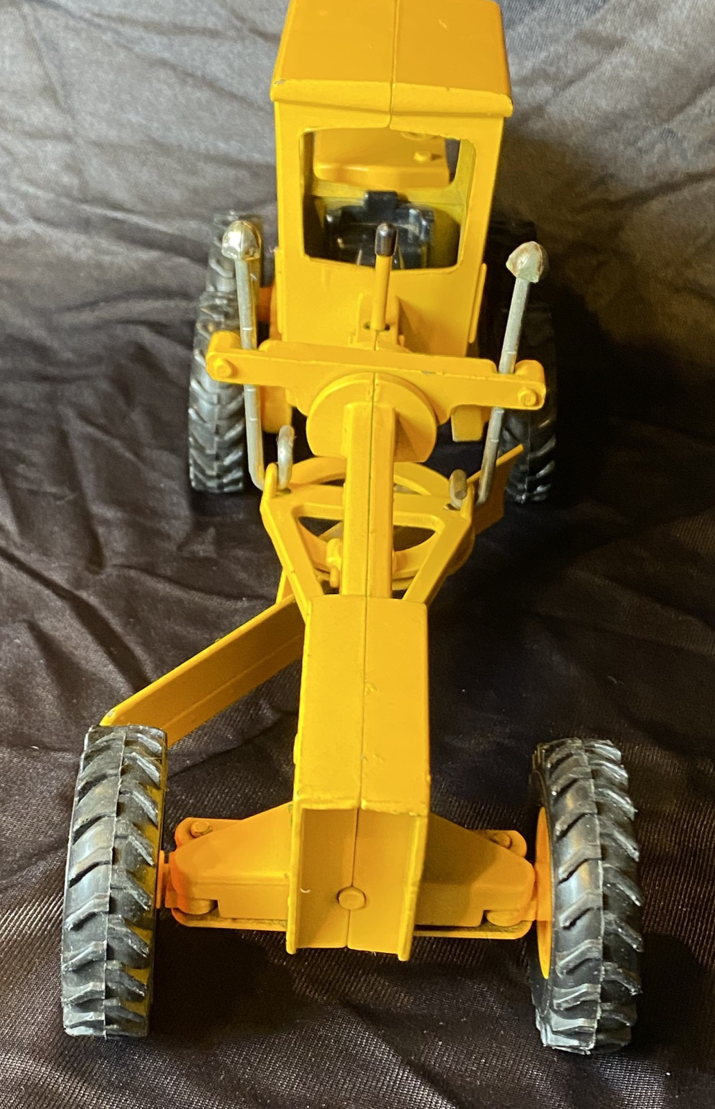 vintage 1970s ERTL TOYS #504 JOHN DEERE motor road grader 1/16 Diecast steel