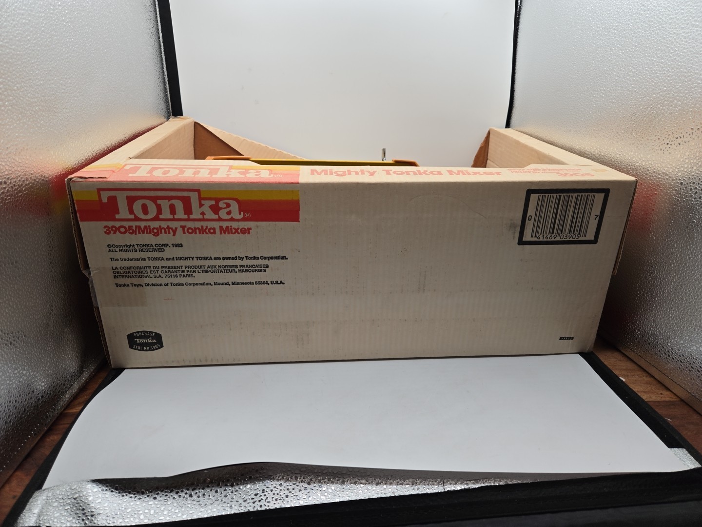 1983 VINTAGE Tonka Turbo-Diesel Mighty Cement Mixer No.3905 NEW IN ORIG BOX RARE