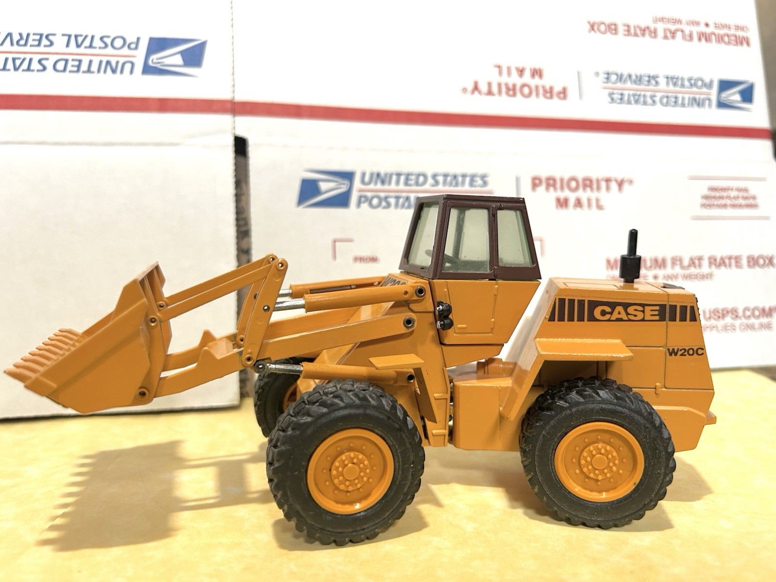 NZG 1/35 Scale CASE W20C Articulating Wheel Loader-No. 214 Made in West Germany