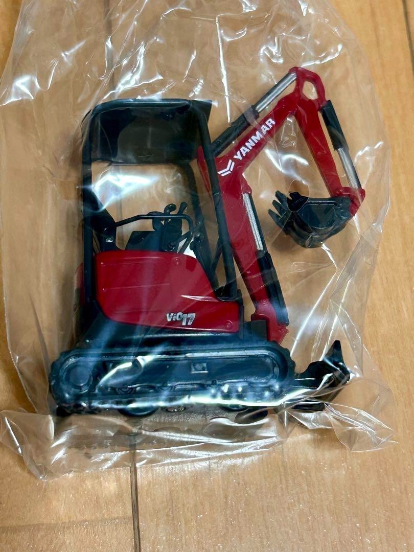 YANMAR Mini Excavator ViO17 1/34 Scale Collectible Construction Machinery RARE