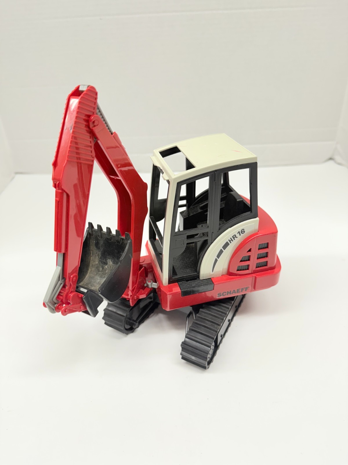 Schaeff HR16 Mini Excavator – Bruder 1:16 Scale Plastic Model #02432 – No Box