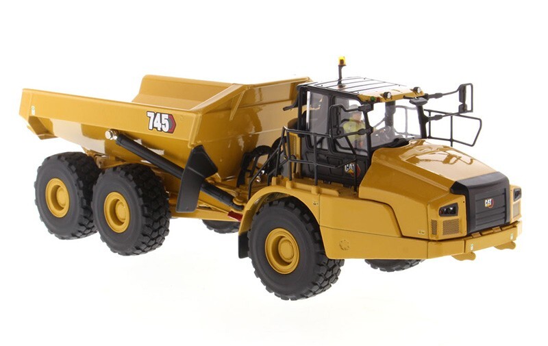 Cat 745 Articulated Dump Truck – Diecast Masters 1:50 Scale Model #85528 New