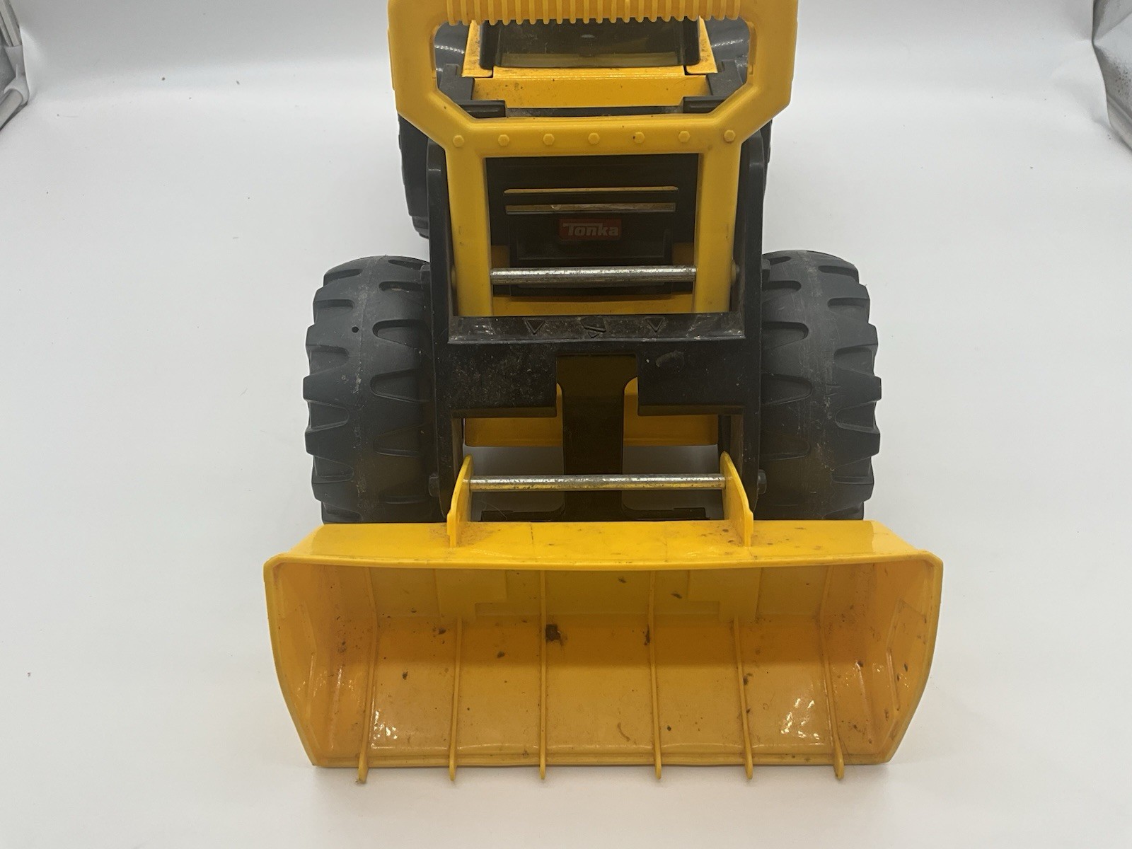 Tonka 952 Construction Front End Loader Excavator Metal & Plastic 18″ Long