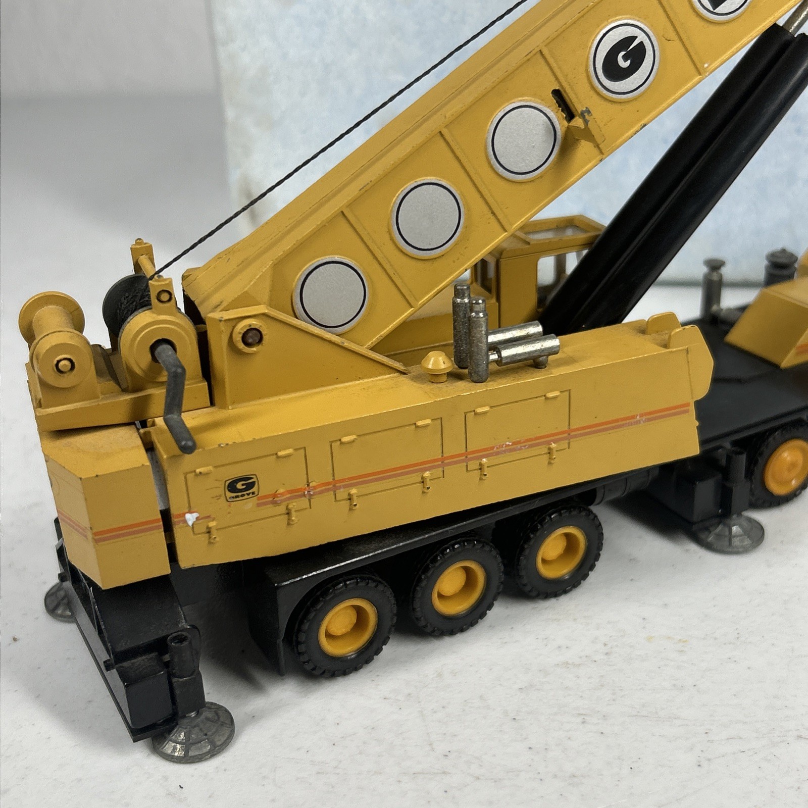 Die Cast Model pf Grove TM 1400 Crane Die Cast Large VTG