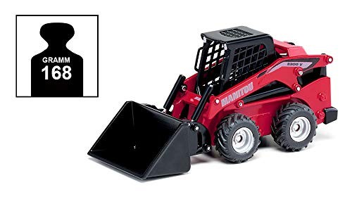 Siku 3049 Farmer Manitou 3300V Skid Steer Loader, Red,Contemporary Manufacture