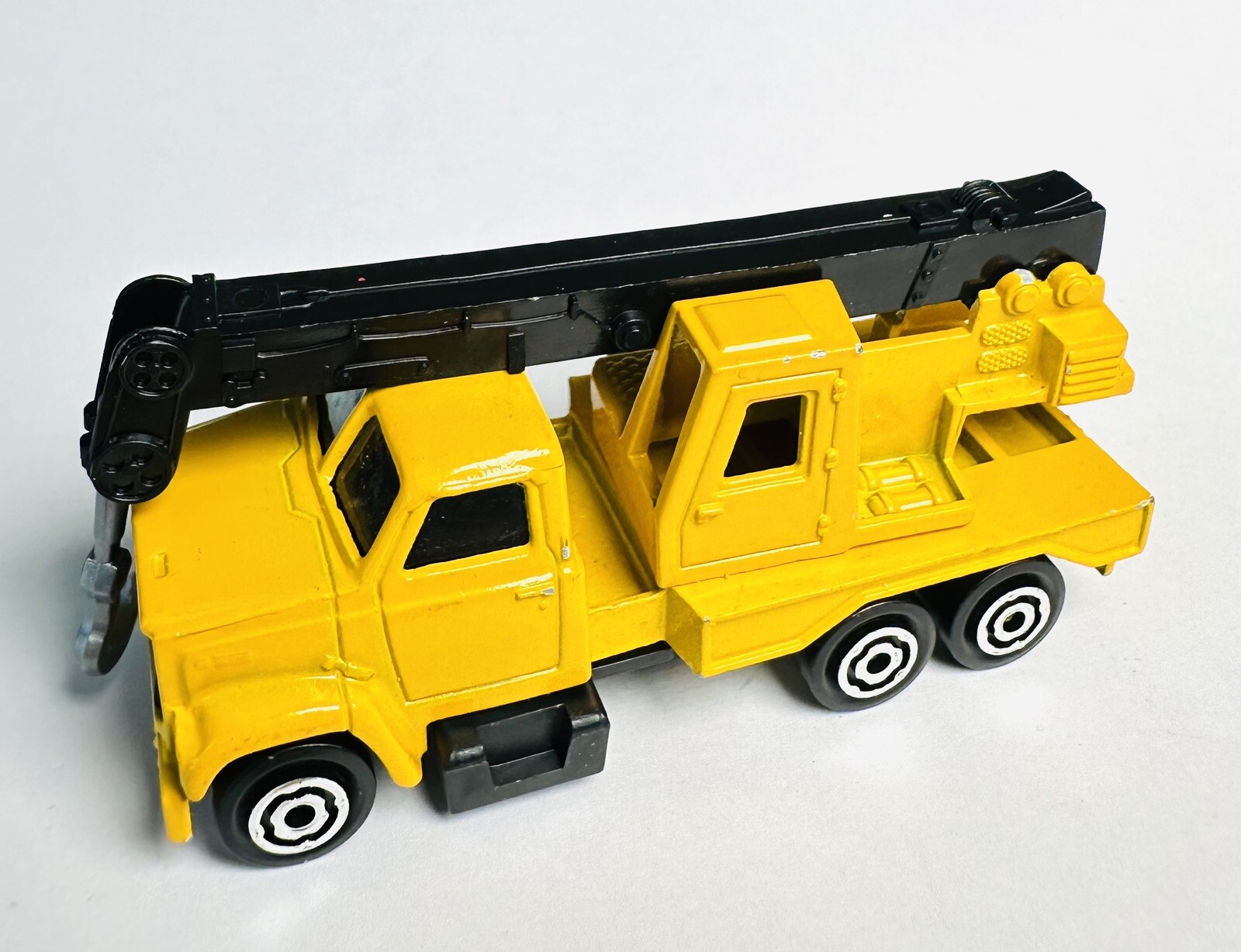 1980s MAJORETTE CONSTRUCTION TRUCK CRANE BOOM 1:100 283 251 DIE CAST SERIES 200