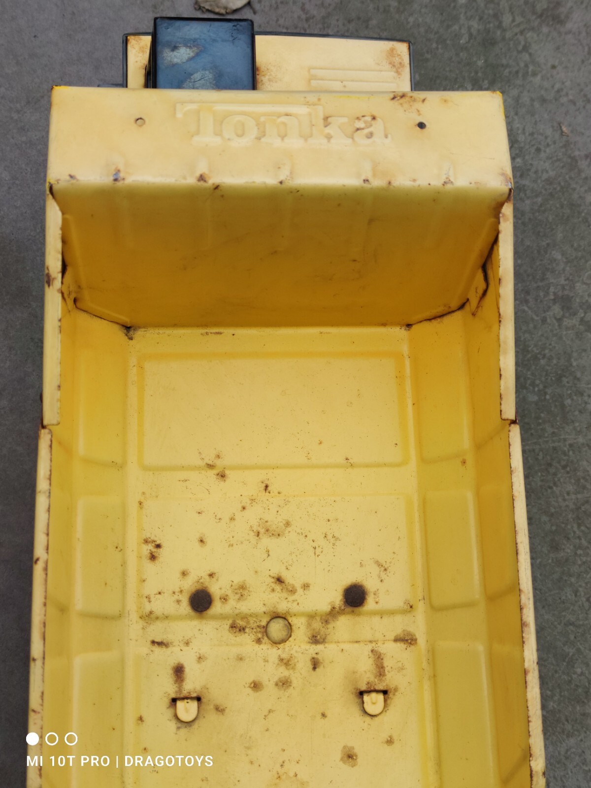 VINTAGE TONKA XMB-975 HUGE DUMP TRUCK TOY 1960’s METAL PLASTIC LARGE ITEM