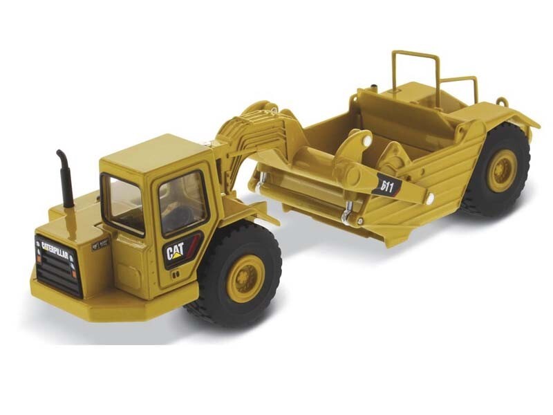 Caterpillar CAT 611 Wheel Tractor Scraper 1:64 Model – Diecast Masters – 85695