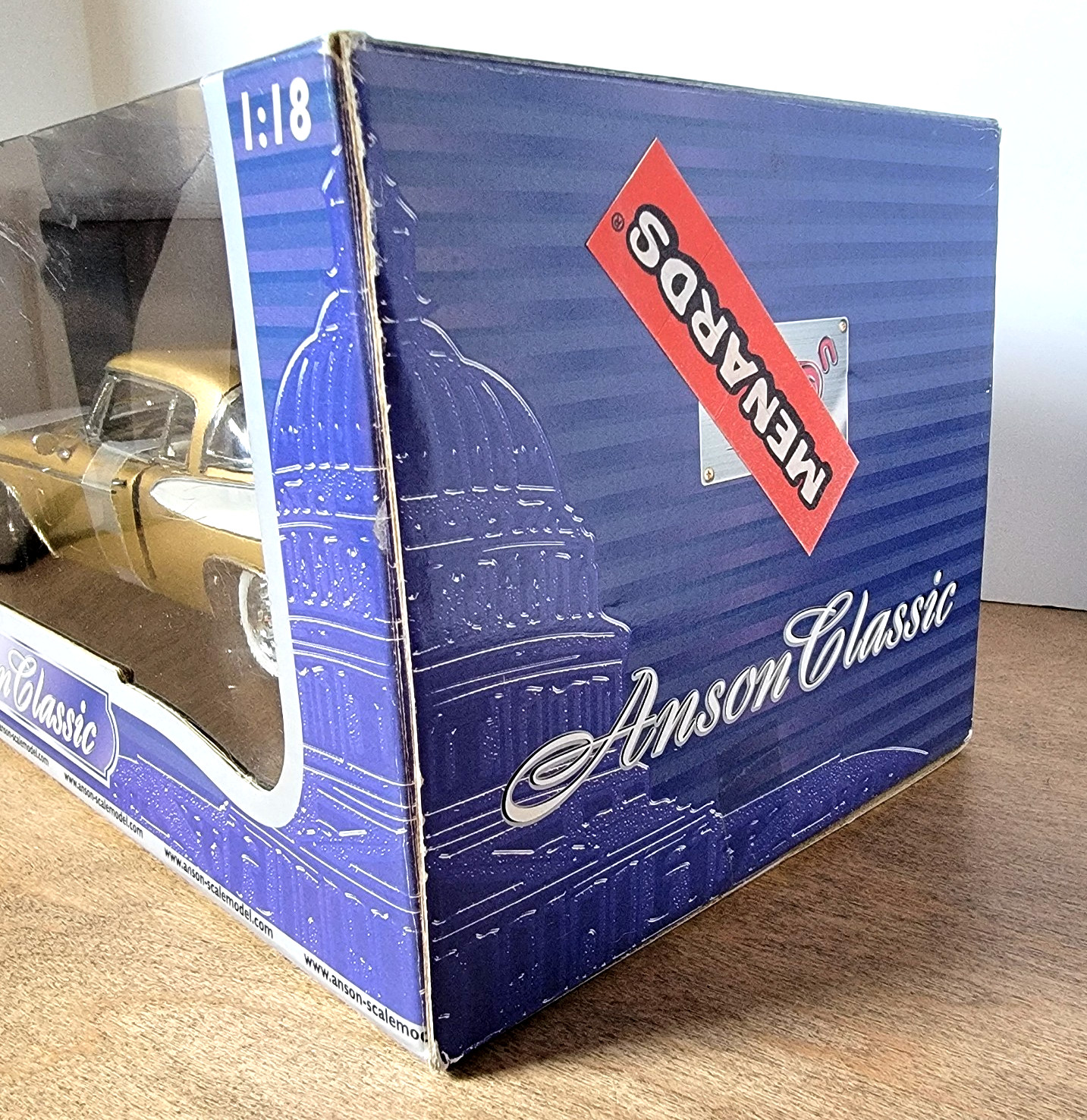 Vintage Anson Classic Studebaker Golden Hawk 30384 1:18 Scale 1957 Sealed