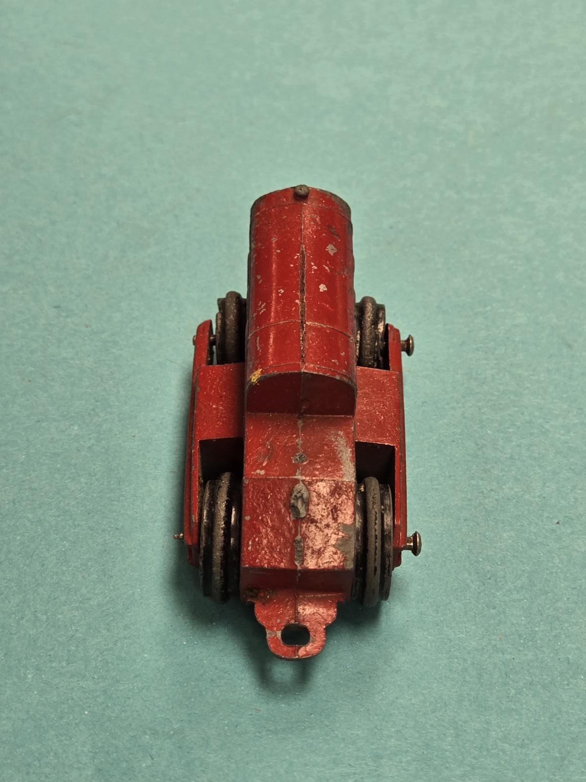 VINTAGE 1930s PREWAR TOOTSIETOY RED CATERPILLAR BULLDOZER TRACTOR