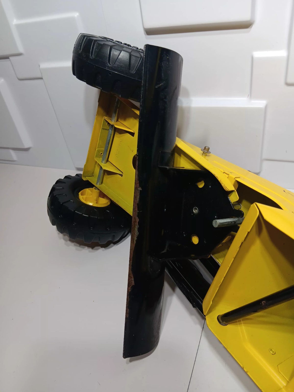 Vintage Tonka truck Turbo Diesel Steel Road Grader XMB 975 Toy 54726