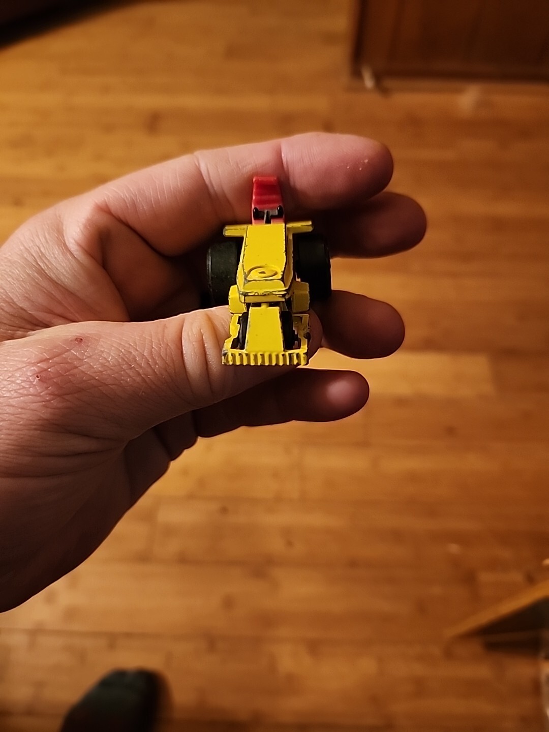 Matchbox Lesney Superfast No. 21 Rod Roller 1973 Yellow Diecast Loose