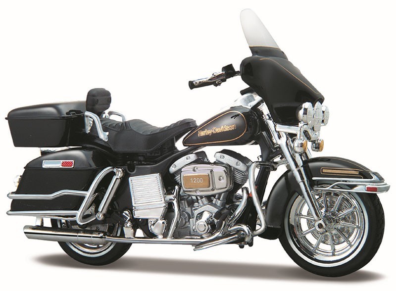 Maisto 1/18 HARLEY-DAVIDSON FXS Low Rider + Electra Glide in Black #37301-D📌USA