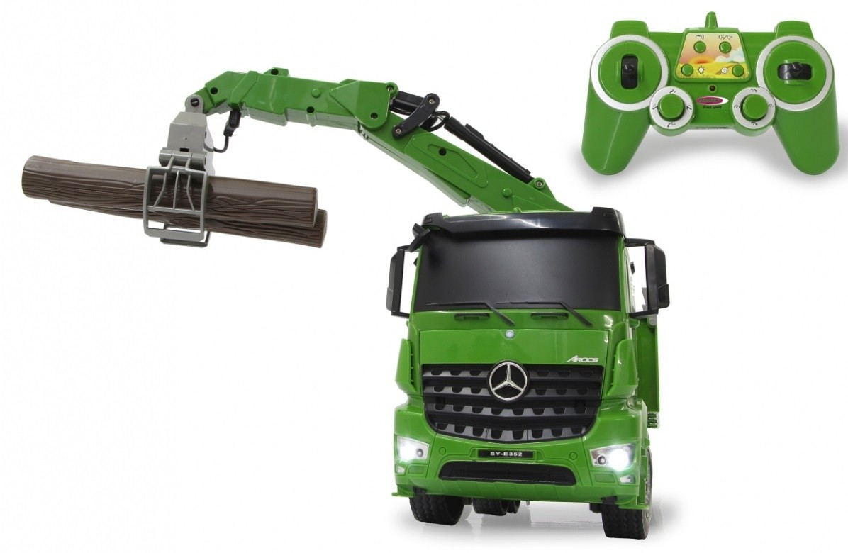 JAMARA – MERCEDES Arocs 6×4 RC Log Truck – 1/20 – JAM404935
