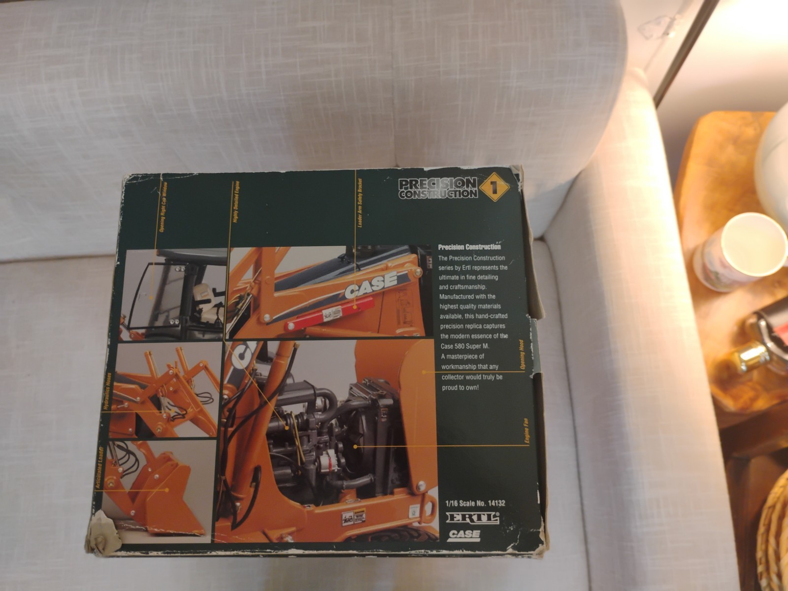 1/16 Case 580 Super M Backhoe Precision Construction Series #1