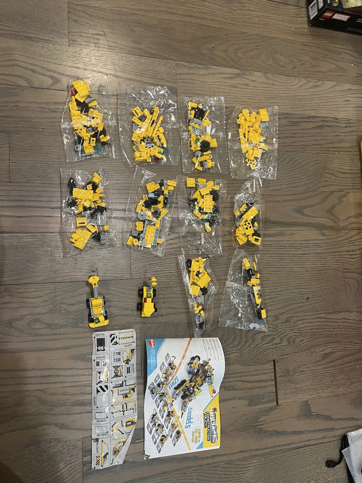 1 To 25 Construction Truck