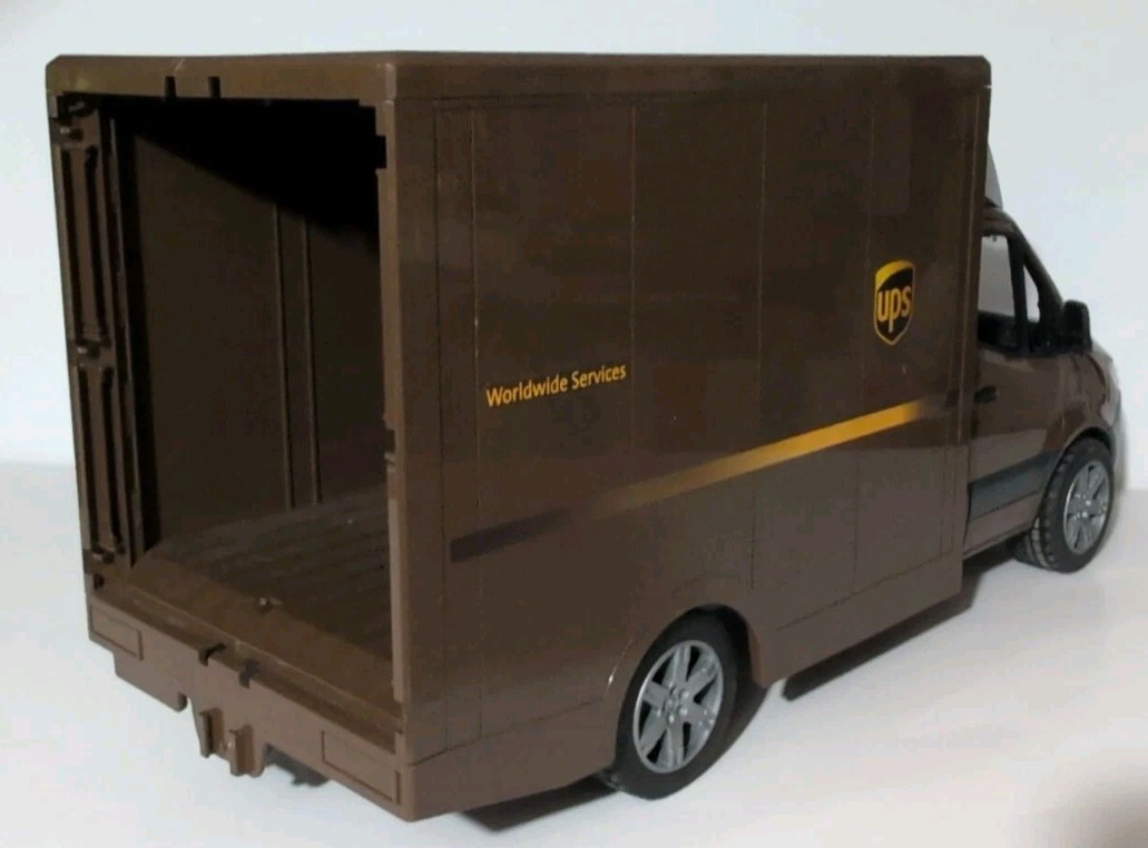 2006 Mercedes-Benz Sprinter UPS Delivery Truck by Bruder 2020 Incomplete