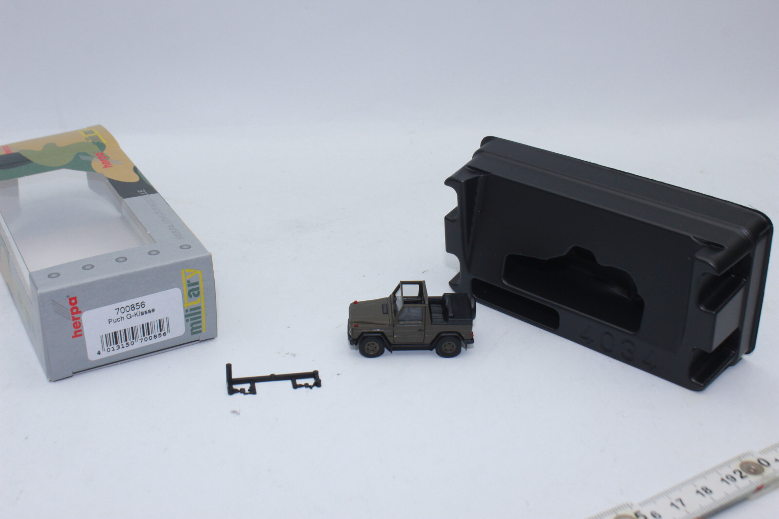 Herpa 700856 Puch G Class Open Swiss Army Ch H0 1:87 New Original Packaging