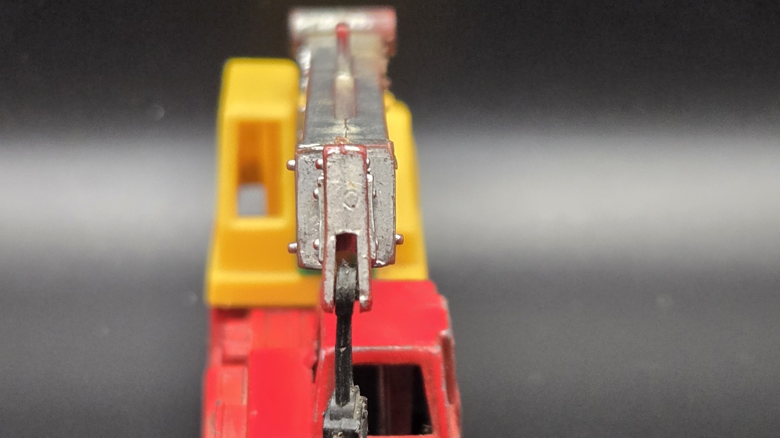 Vintage Tootsie Toy Construction Crane Works