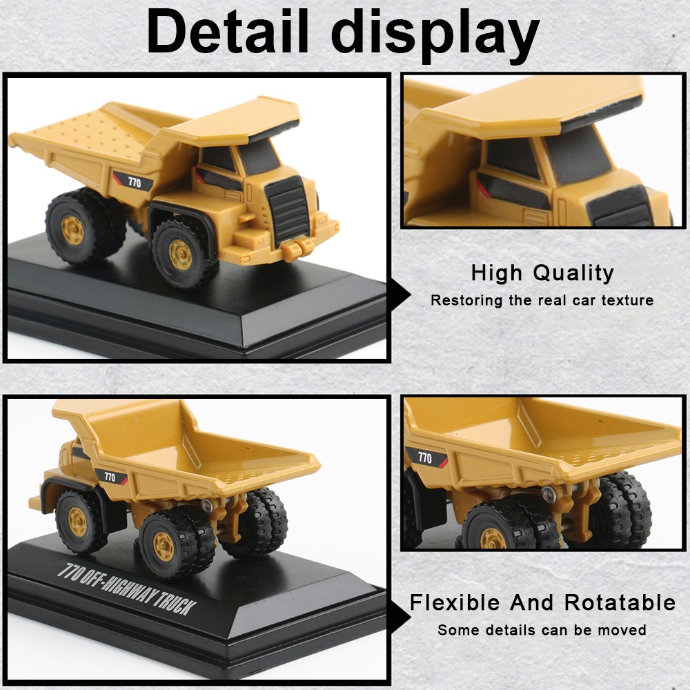 Alloy Model Truck Diecast 770 off Highway Scale 1:160 Construction Micro Vehicle