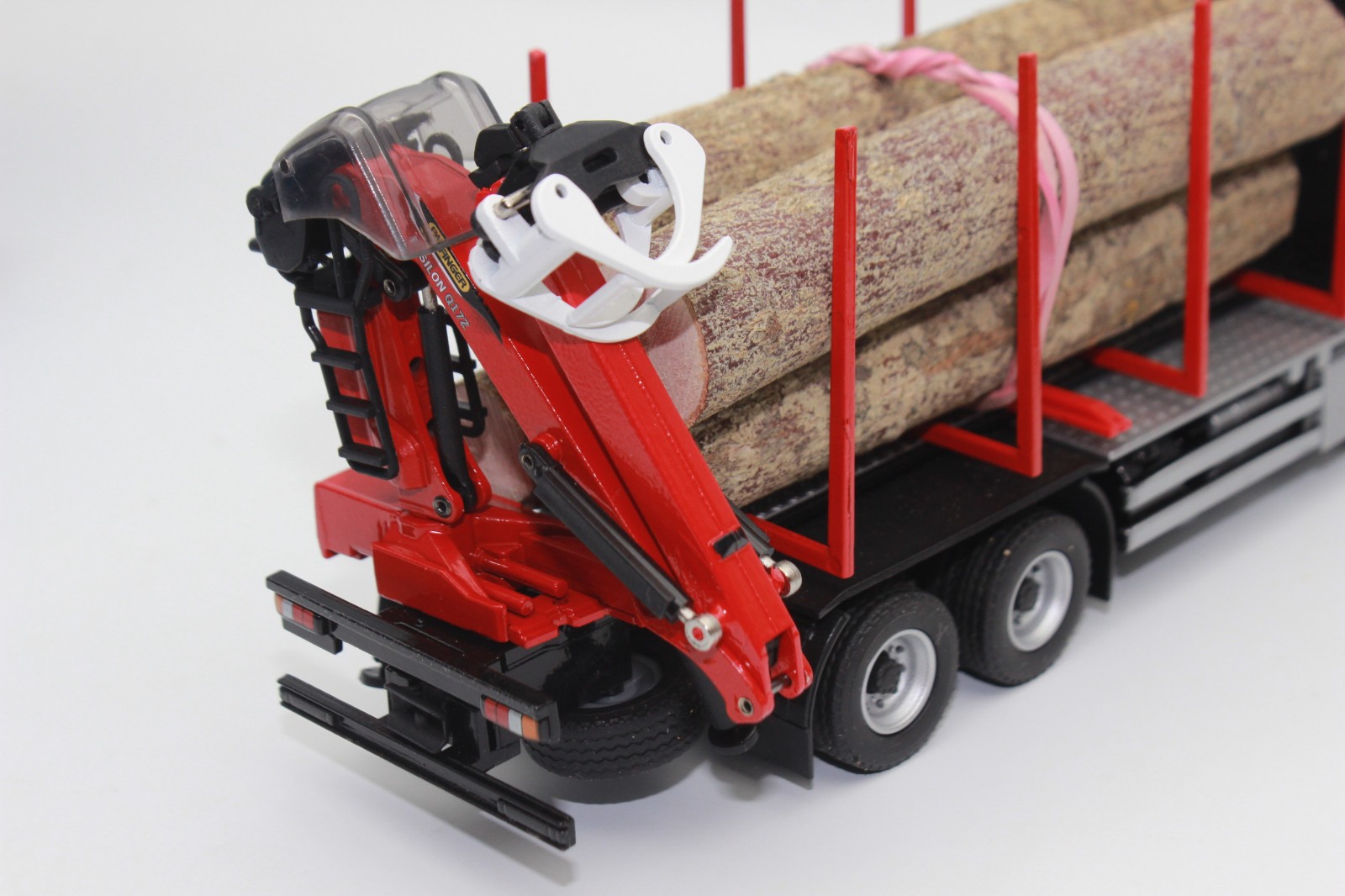 Conrad 81233 DOLL Short Log Trailer MAN TGS TN EPSILON Q17Z Masterdrive 1:50 NEW