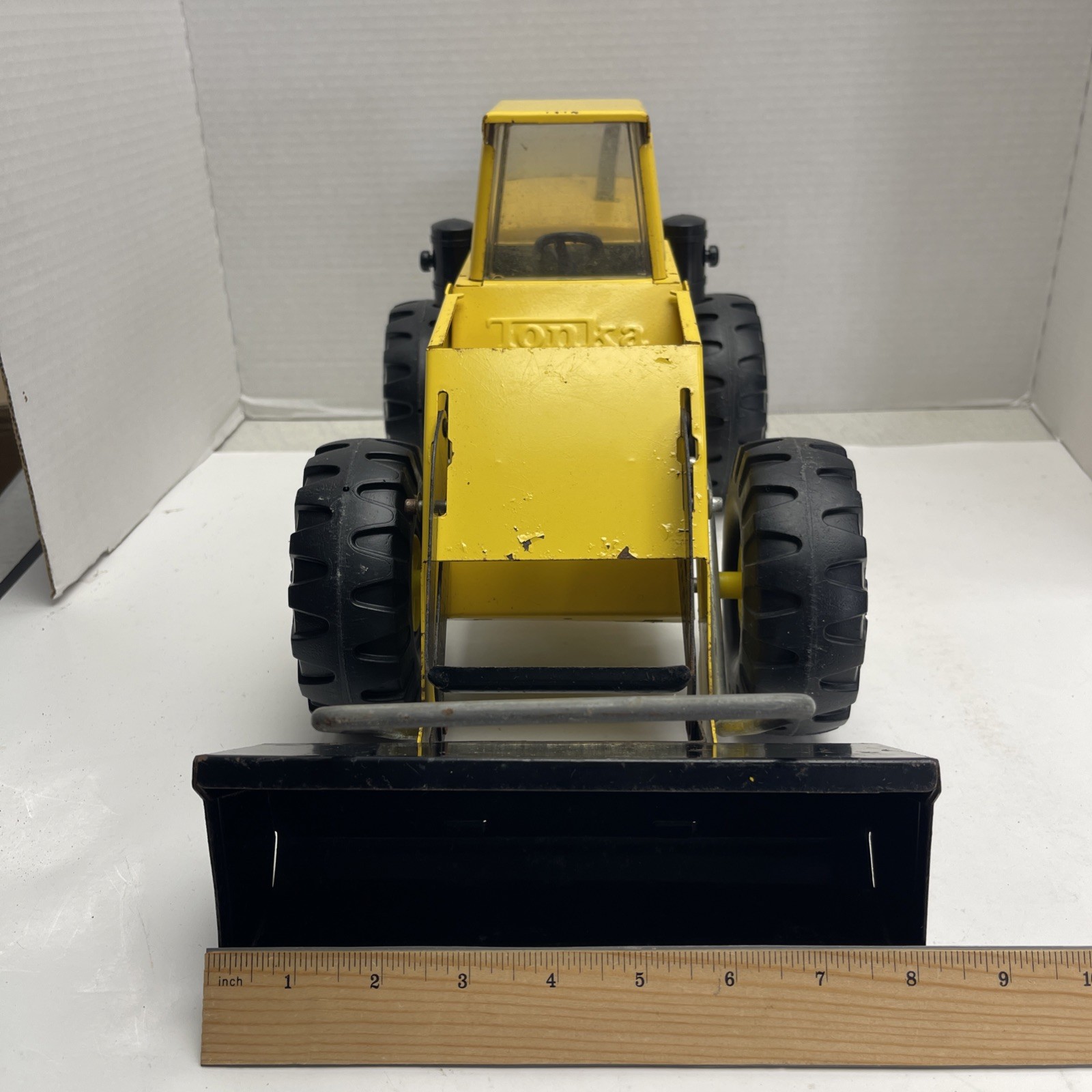 Mighty Tonka 1977-78 Front Loader Solid! Works! All Original (1957)
