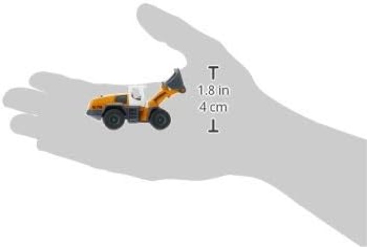 Diecast Liebherr Wheel Loader for Kids & Collectors | Movable Arm, Toy Replica