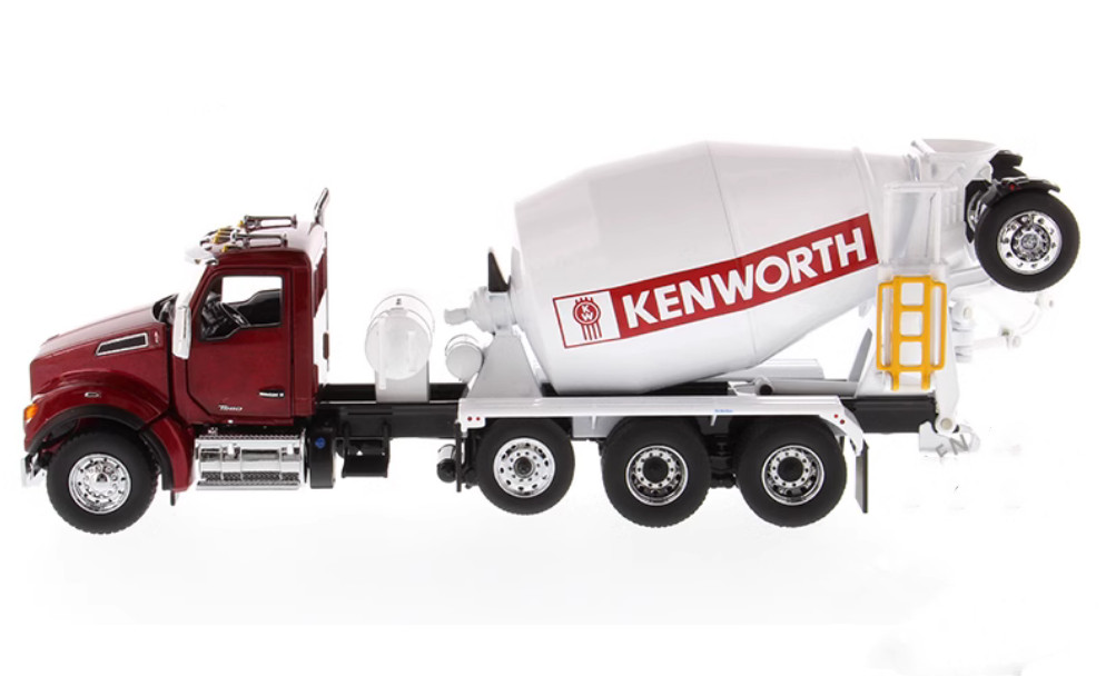 1:50 DM Kenworth T880 SBFA with McNeilus Concrete Mixer Machine Diecast Model