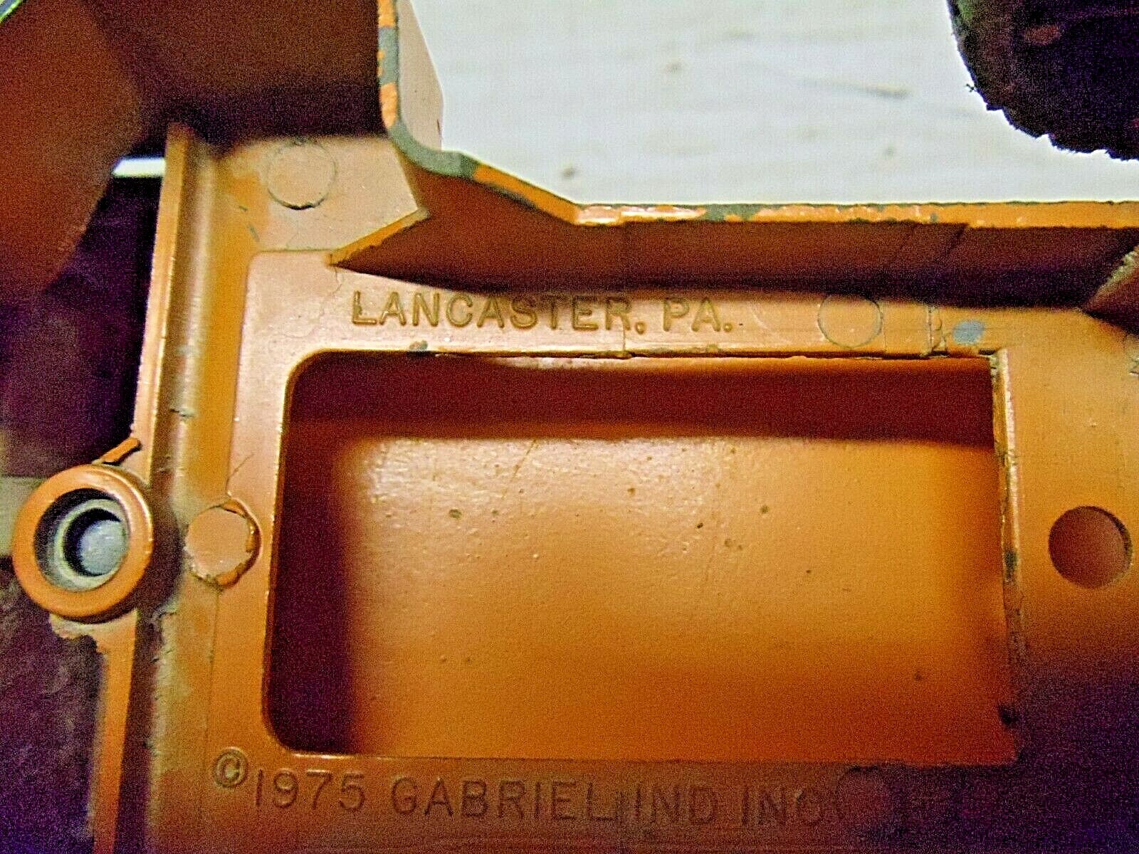 OLD VINTAGE 1975 GABRIEL Ind. Inc. LANCASTER Pa. CAST METAL DUMP TRUCK
