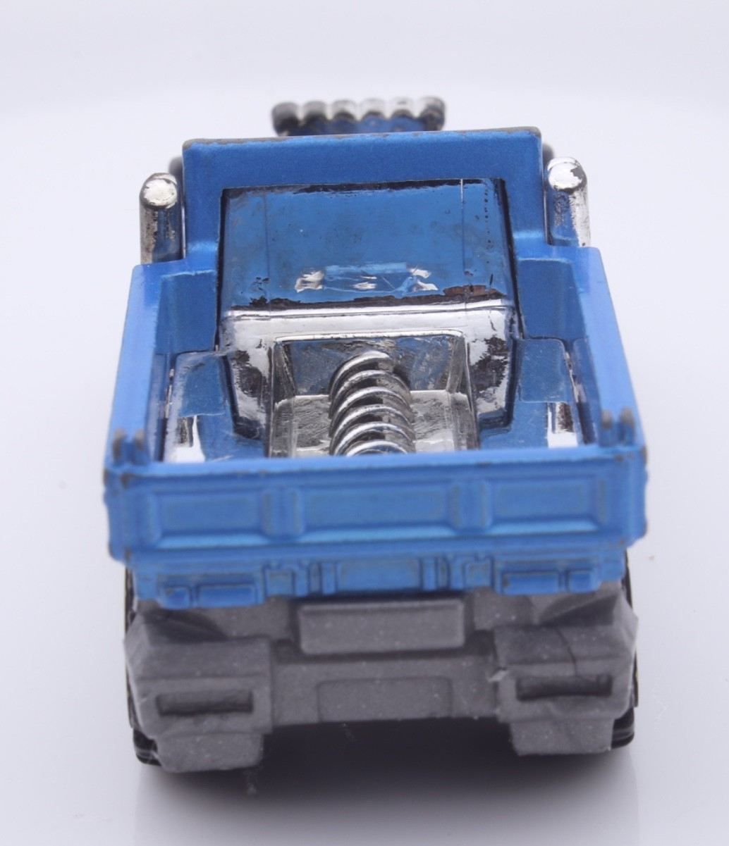 2014 Hot Wheels City ~ SO PLOWED ~ Snow Plow Truck Blue Diecast 1:64