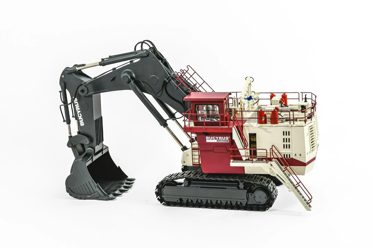 BYMO 25010-2 BUCYRUS RH340B Mining Backhoe Excavator New – Scale 1:50