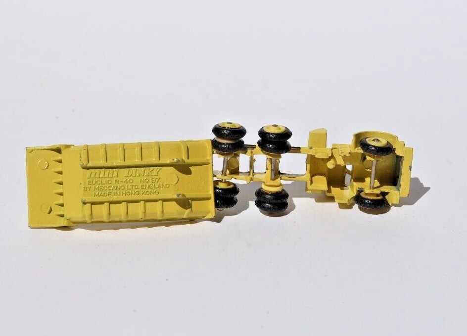Vintage Mini Dinky Euclid R-40 No. 97 in Original Plastic Box