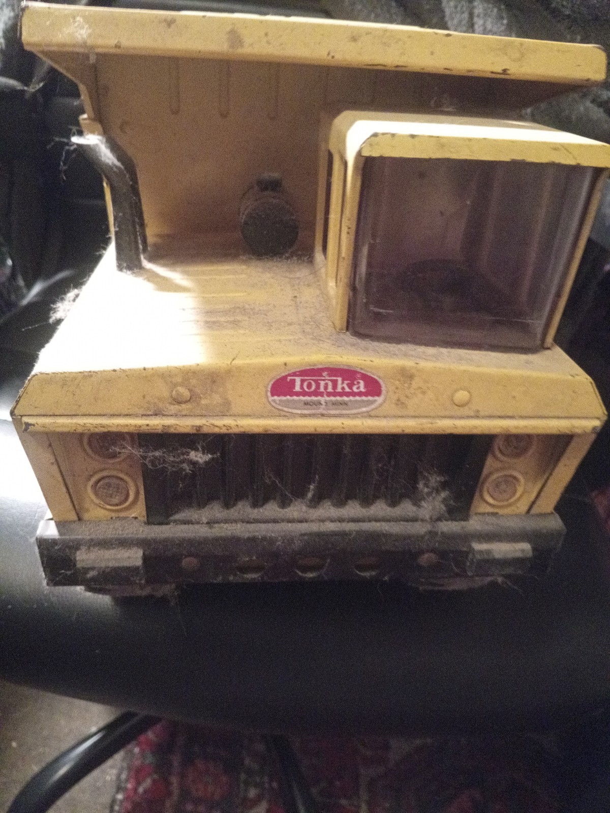 Tonka Mighty Tonka No. 3900 Dump Truck Yellow/Black with Original Box