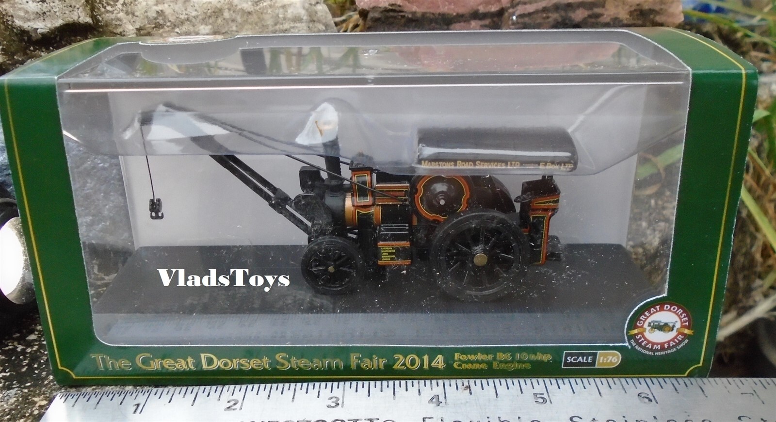 Oxford 1/76 Scale Fowler B6 Crane – Marstons Road Services Duke of York 76FCR001