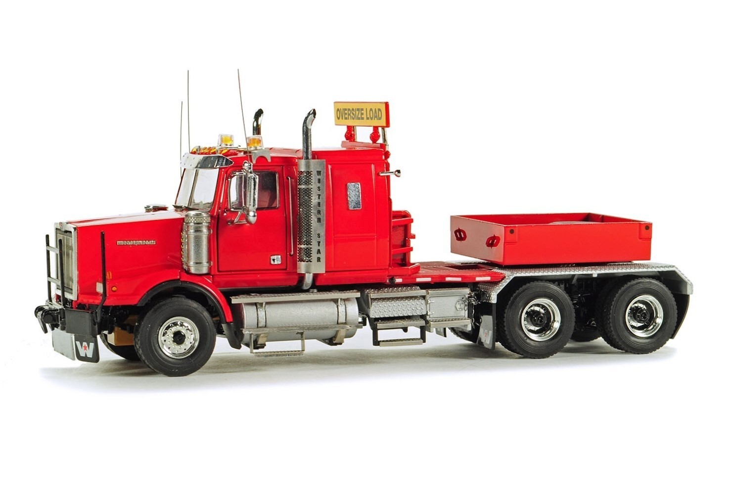 WSI 34-2003 Western Star 4964SX-1 Heavy Tractor w/Ballast Box – Red 1/50 MIB