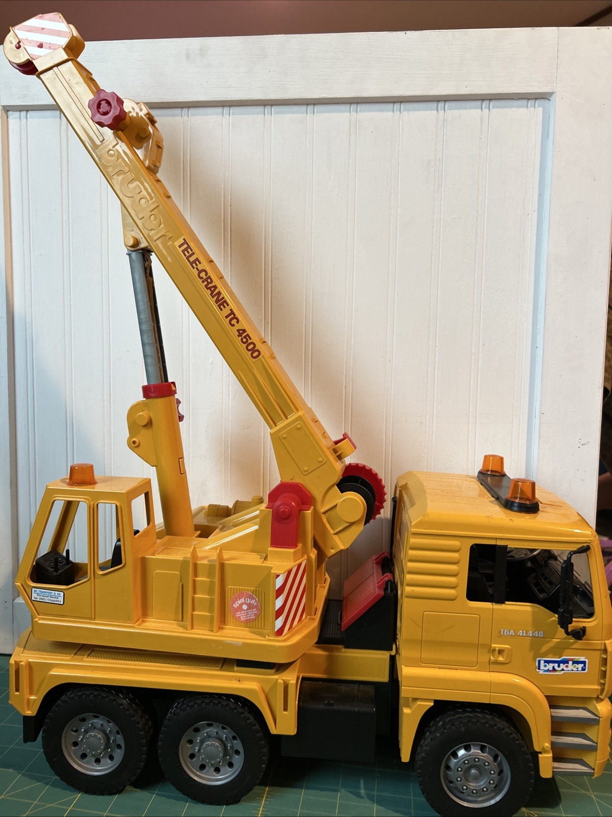 Bruder 02754 MAN Crane Truck – Good Condition – No Box