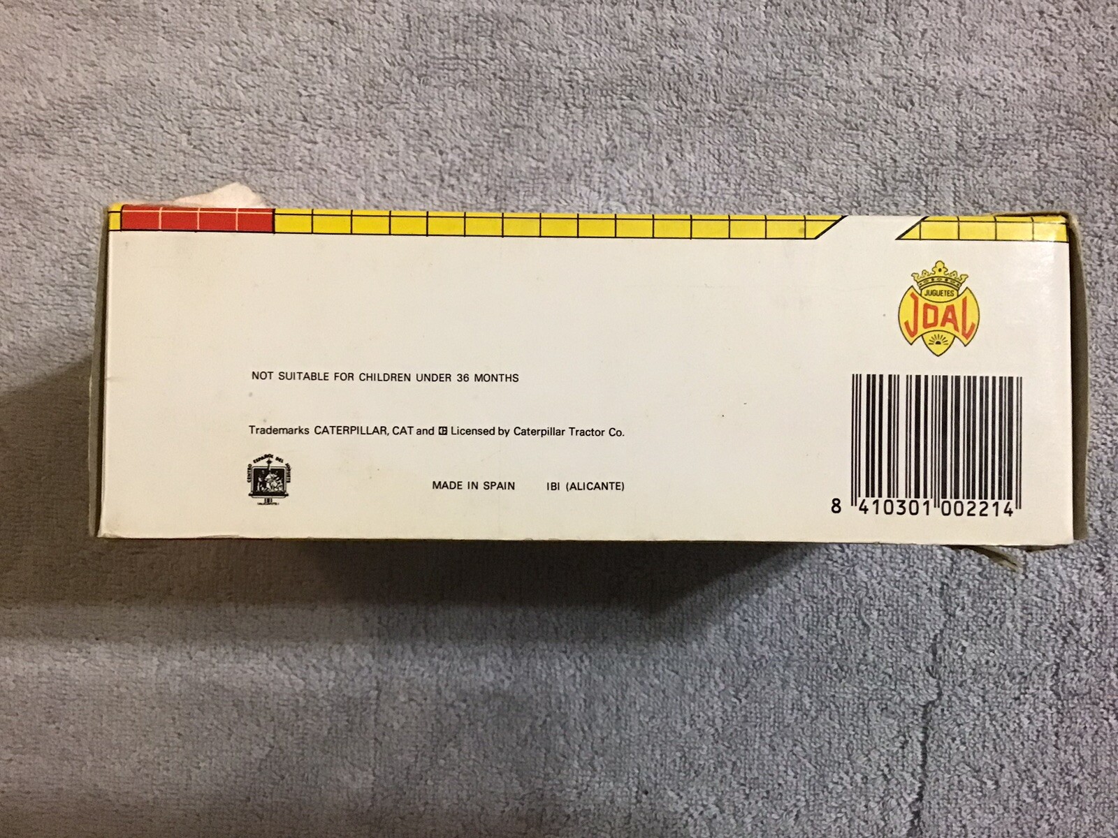 1990’s Joal CATERPILLAR #221 STEAM ROLLER 1/50 Scale Diecast NEW