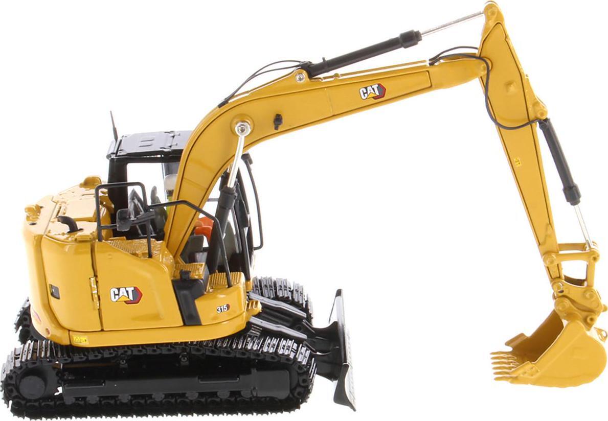 CAT Caterpillar 315 Track Type Hydraulic Excavator Yellow with Operator High by