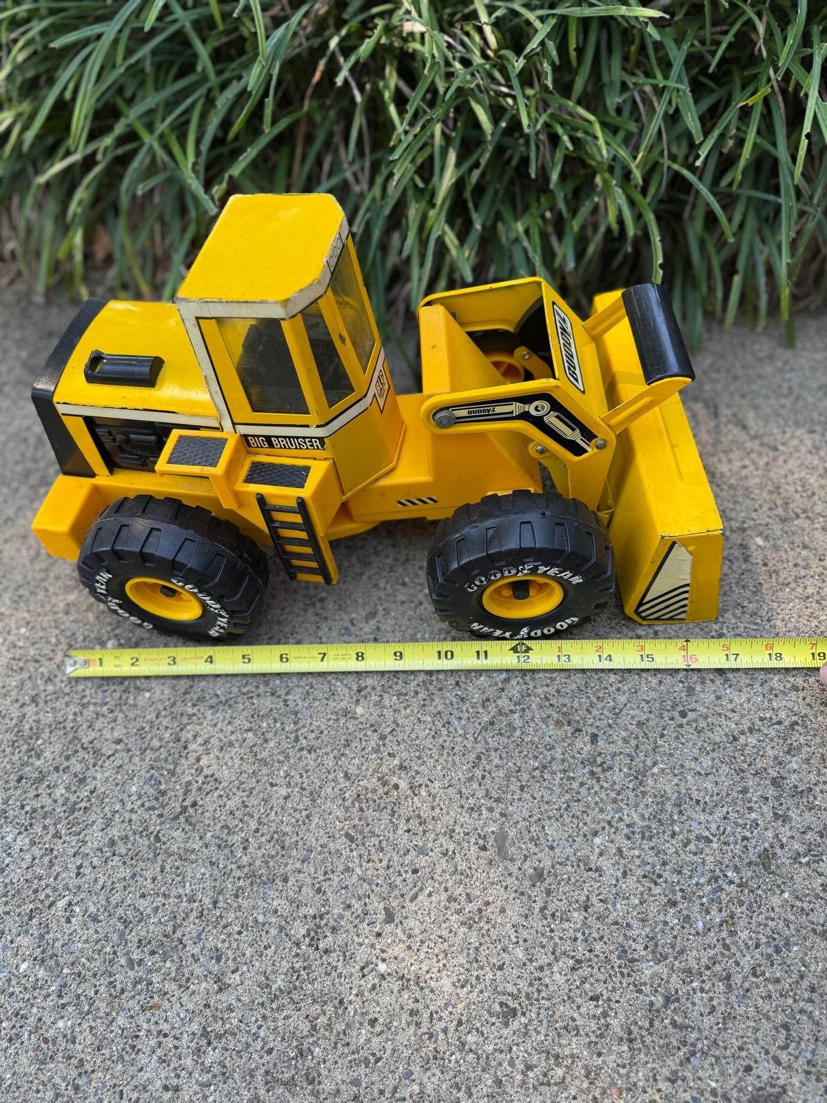 Rare 1992 Buddy L Big Bruiser Front Loader Truck