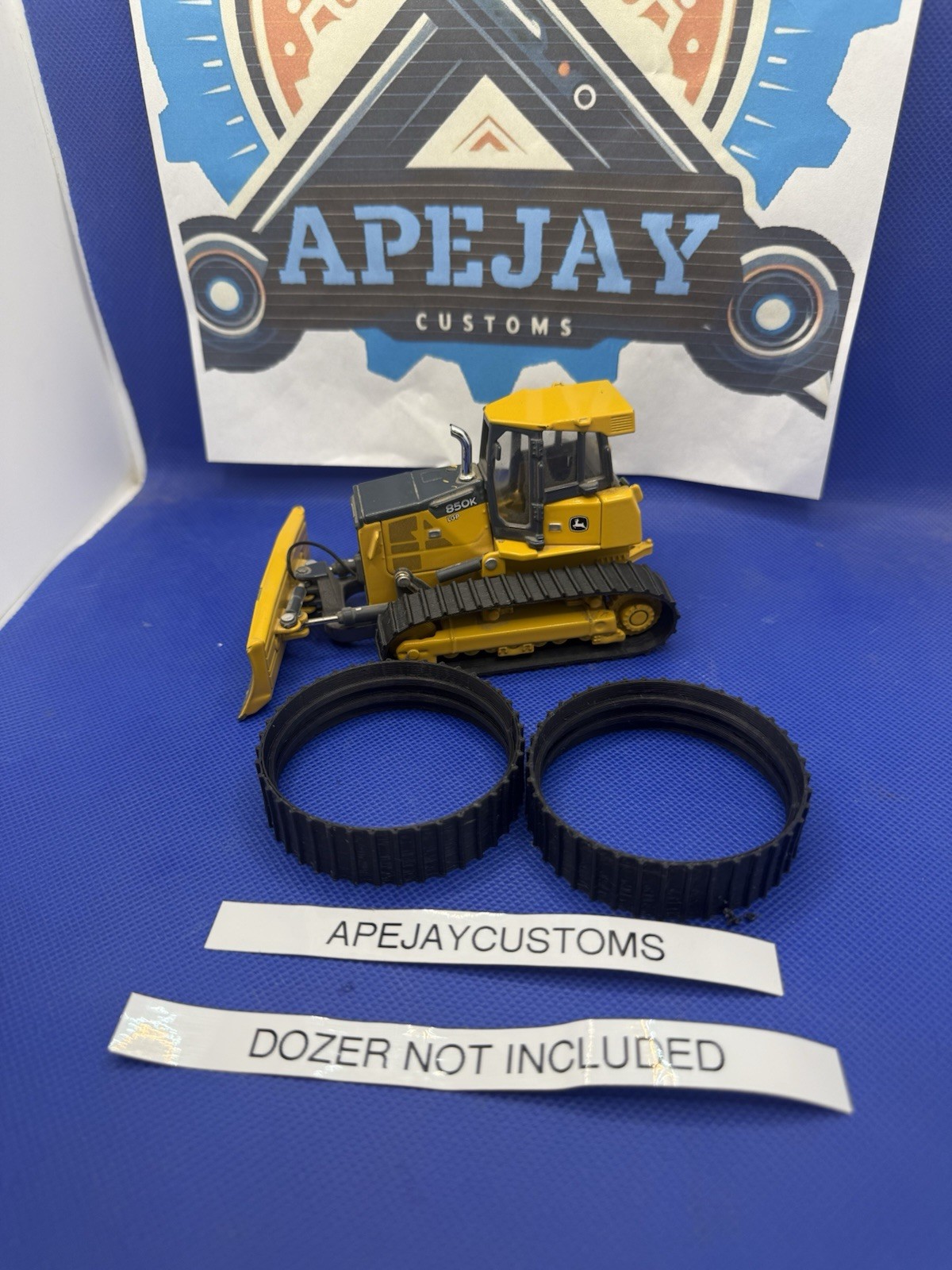 1 set of new tracks for ertl 1:50 John Deere 850k Crawler Dozer