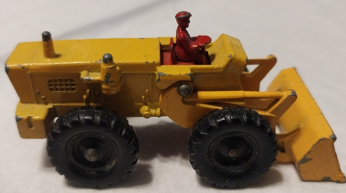🛻 Lesney Diecast Original Matchbox No. 43 Aveling Barford Tractor Shovel