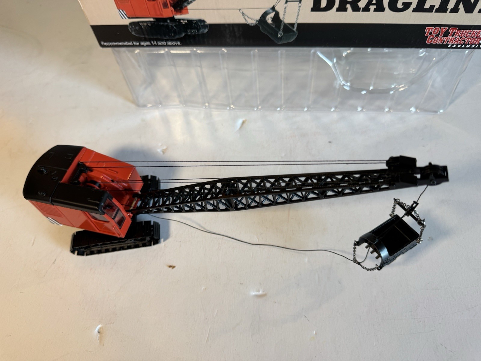 SpecCast 1:50 scale North West 25-D Crawler Dragline w/Box